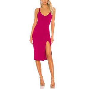 Lovers And Friends 'Lucie' Pink Ponte Midi Dress Size XS